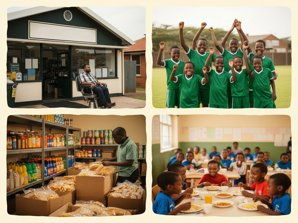 Community spaces thriving through small acts of generosity